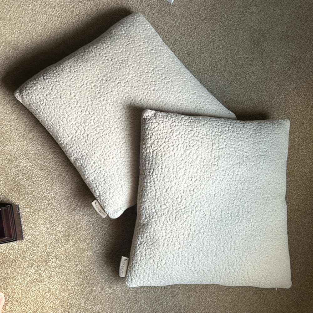 Two shepra koolaburra by UGG accent sofa pillows